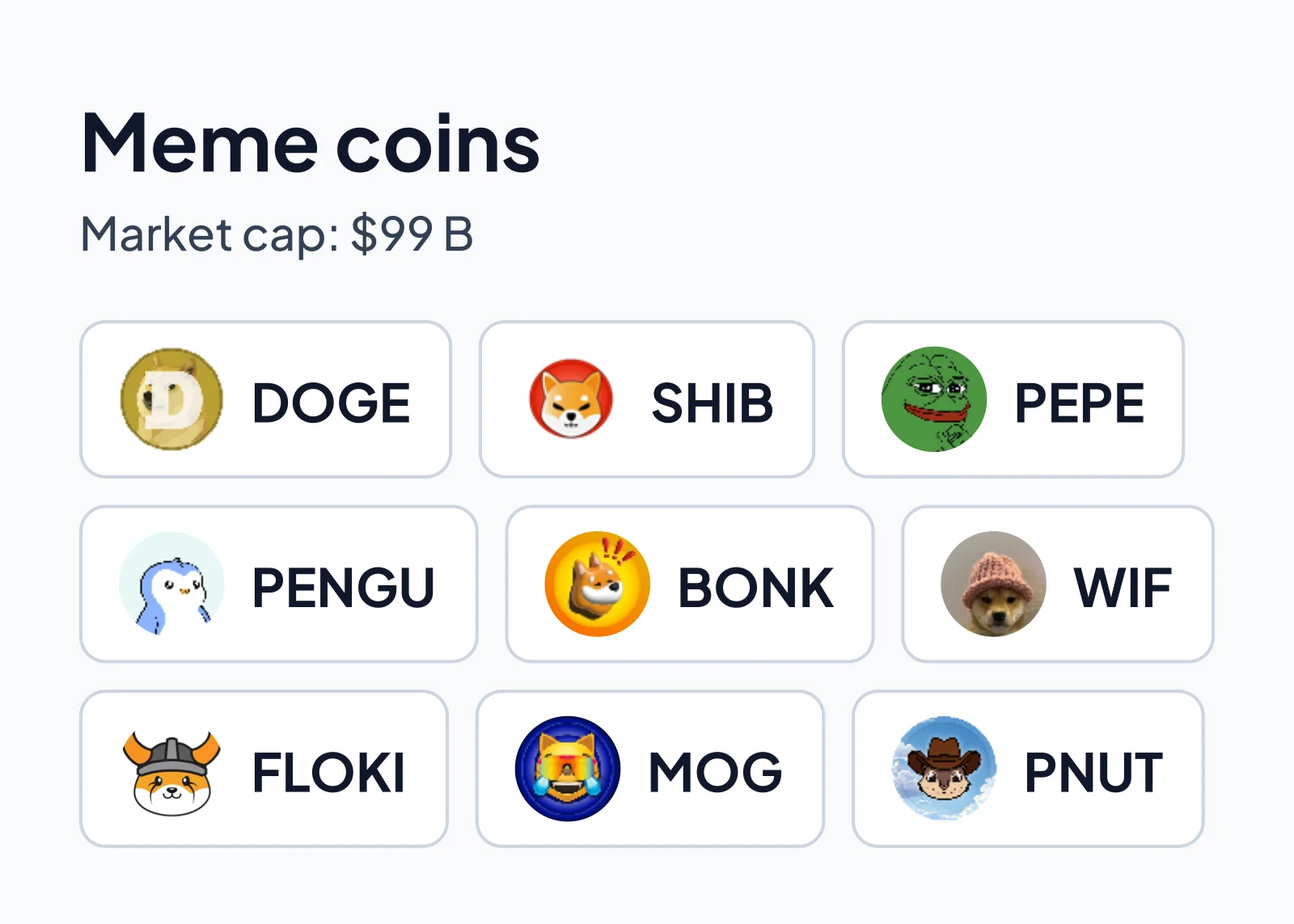 Coin categories discovery